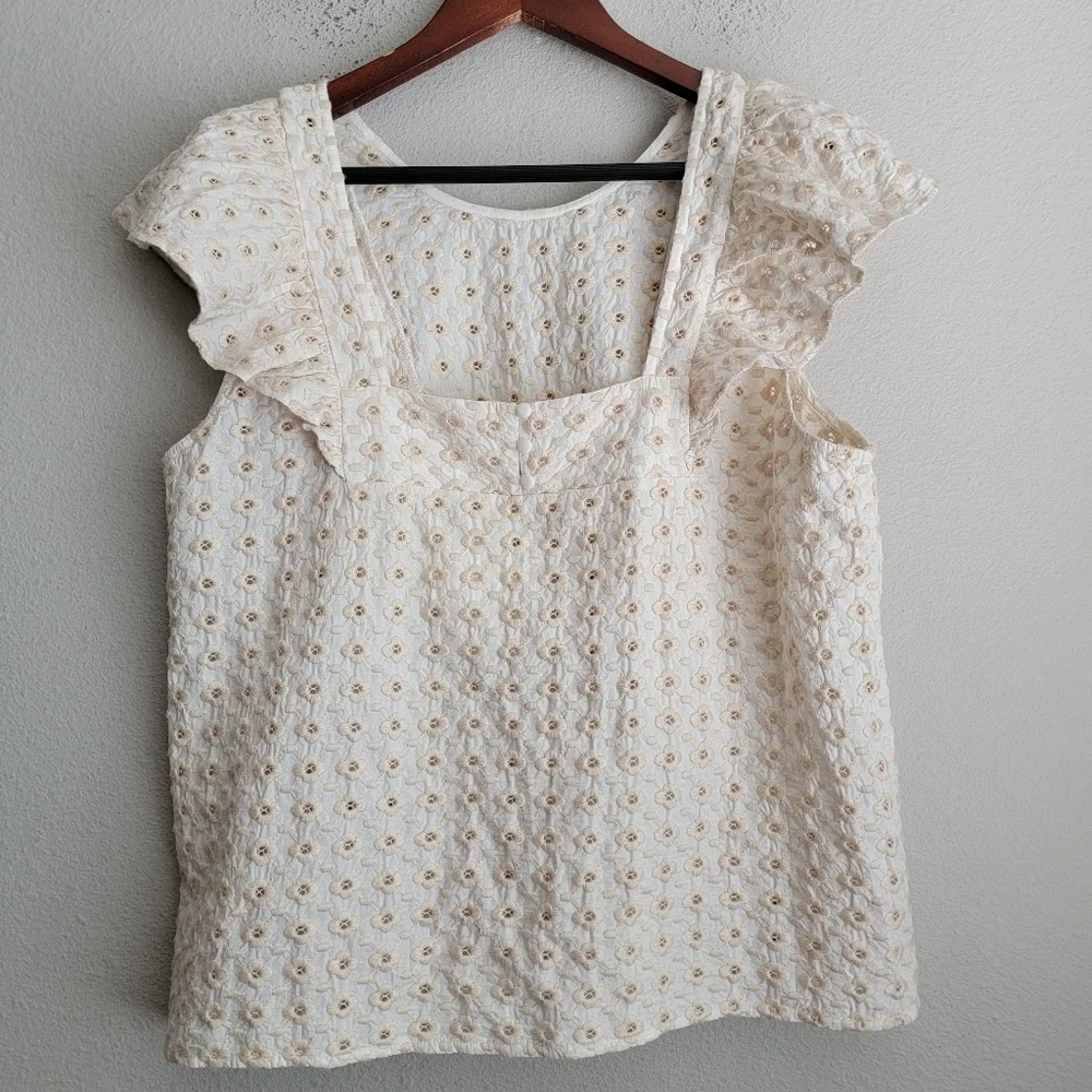 Sezane Forta Blouse size 42 NWT - Picture 6 of 10